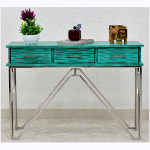 Console table green