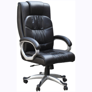 Black 011 Boss Office Chair by SamDecors