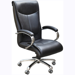 Black Boss Office Chair by SamDecors